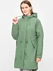 Derbe Hamburg Travel Cozy Rain Coat Hedge Green/Leo