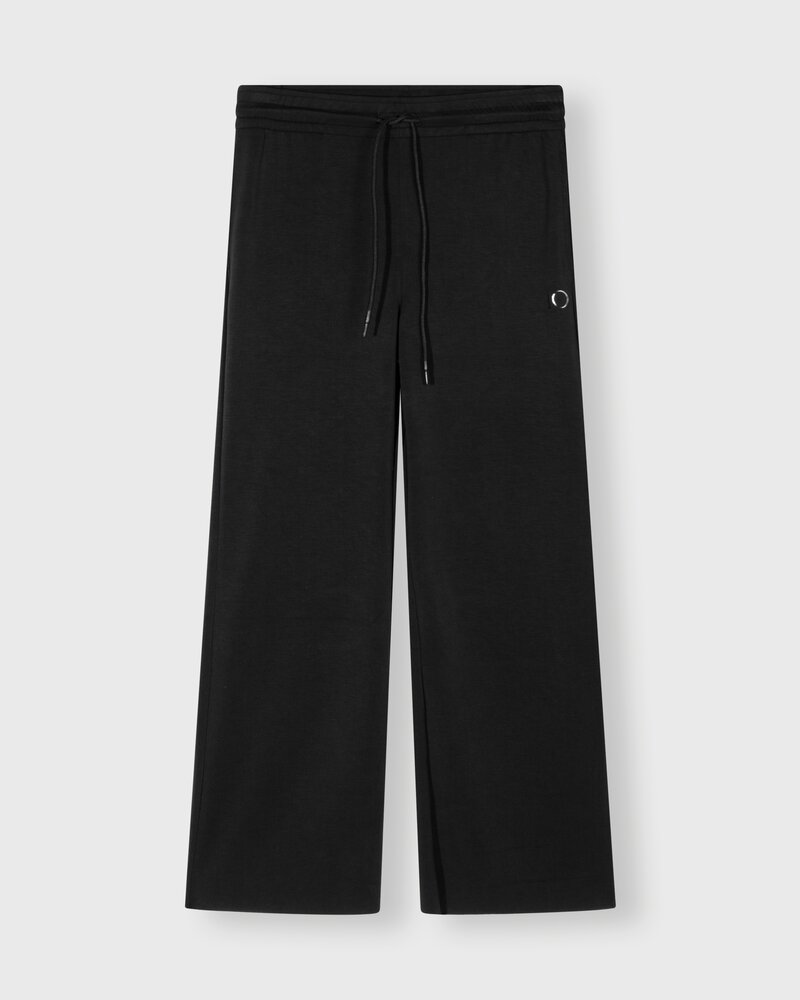 10Days Flared Jogger Scuba Black