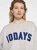 10Days Statement Sweater Light Grey