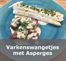 Gegaarde varkenswangetjes