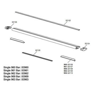 Thule Wingbar parts va