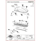 Hapro Dakkoffer onderdelen Hapro Traxer 4.6, 5.6, 6.6, 8.6