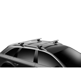 Thule Roof rack Set Evowingbar with Base 751/753 for fixpoint and integrated roof rail