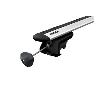 Thule Dachträger-Set Evo Wing für offene Dachreling (2 Teile) 7104 (757)