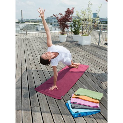 YOGISTAR Yoga Handdoek DeLuxe Blauw