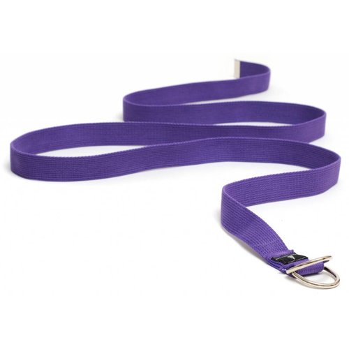 YOGISTAR Yoga Riem D-Ring Metaal (260cm.x4cm.)