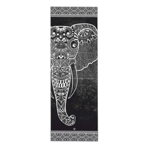 Yoga Studio Yoga Handdoek - Grey Elephant Yoga Studio Yoga Handdoek - Grey Elephant