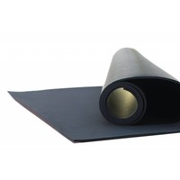 YogaMat Natuurrubber-Zwart 9 mm.