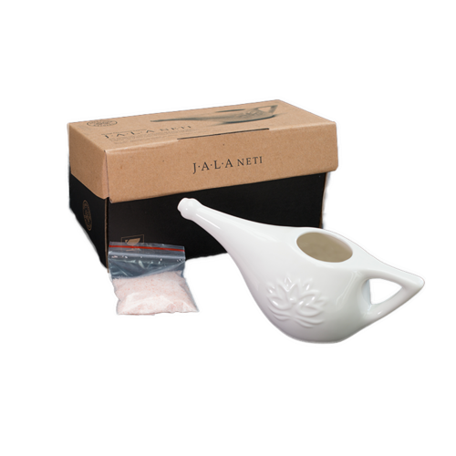 Neti Pot  + 300 gr. HimalayaZout