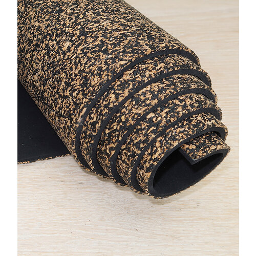 Yogamat Natuurrubber Kurk 65 x 190 cm.