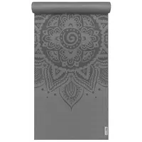 Yoga Mat design Spiral Mandala Graphit