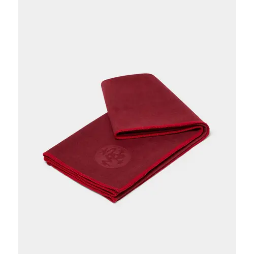 Manduka eQua® Yoga Hand Towel × 4 Verve (Red)