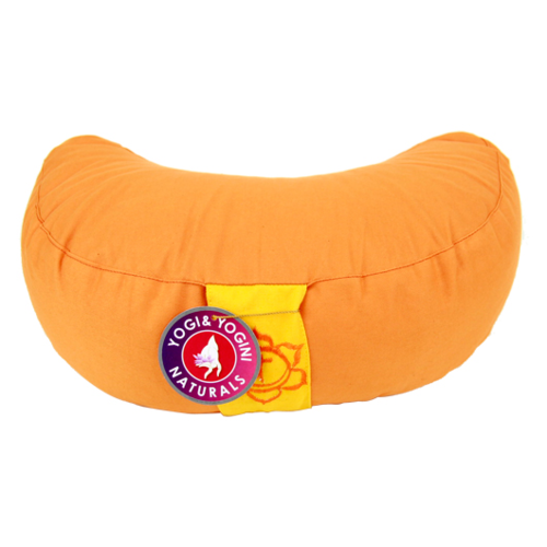Yogi & Yogini Meditatiekussen halve maan div. kleuren