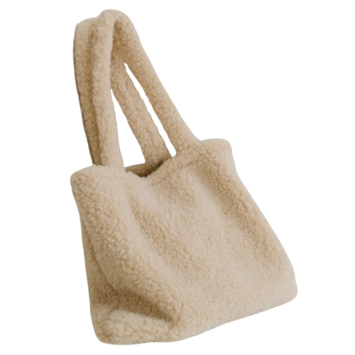 Flokati Yogatas merino wol  beige
