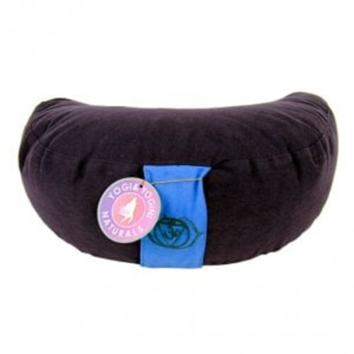 Yogi & Yogini Meditatiekussen halve maan Violet
