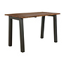 Tree - Table de bar - plateau en tronc d'arbre - acacia massif - L 147cm - Pieds en acier en U