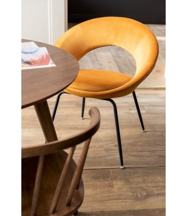 Duverger® Pure Scandinavian - Eettafel - rond - dia 107cm - bruin - hout