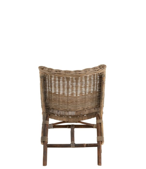 Duverger® Lounge vintage - Sessel - Rattan - Bambus - natürlich