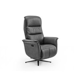 Dreamline Saturn - Fauteuil de relaxation - anthracite - micro-cuir - réglable électriquement - avec batterie