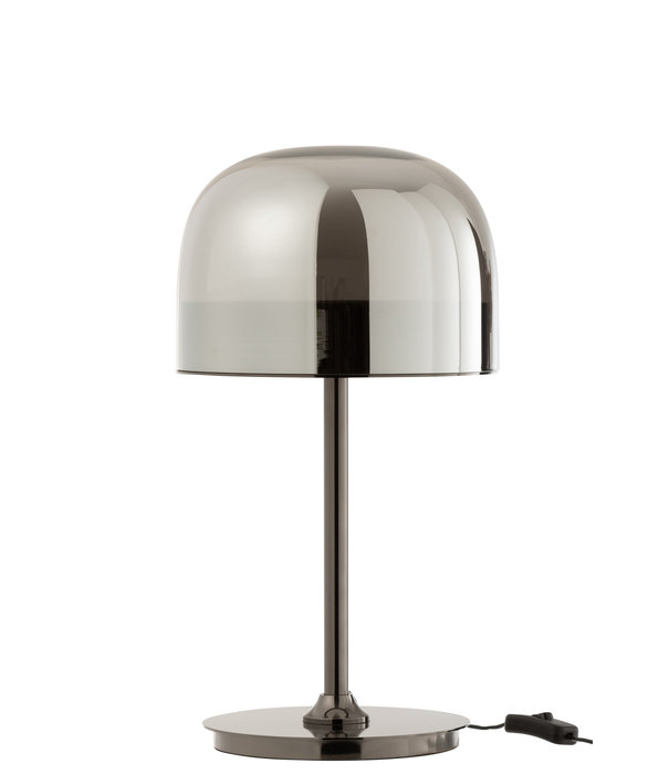 Duverger® Black night - Lampe à poser - verre sphérique - noir - base en métal