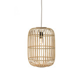 Etnic bamboo - Hanglamp -1-lichts - bamboe korf - naturel