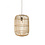 Duverger® Etnic bamboo - Hanglamp -1-lichts - bamboe korf - naturel
