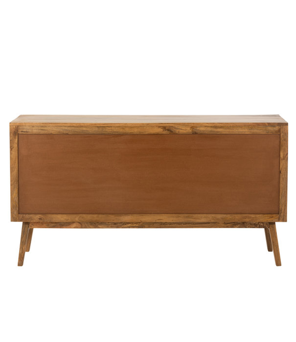 Duverger® Scandinavian mango - Dressoir - massief mango hout - 2 deuren - 3 lades