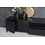 Duverger® Black Omerta - TV-meubel - 220cm - mango - zwart - 4 deuren - 1 lade - 1 nis - stalen frame