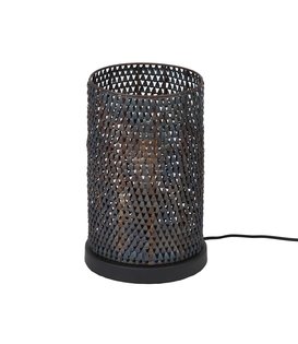 Beehive - Lampe à poser - fait main - cylindre