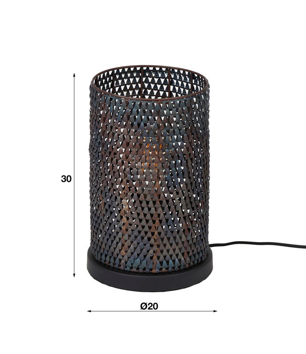 Duverger® Beehive - Lampe à poser - fait main - cylindre