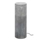 Rock Pillar - Lampadaire - aspect béton - cylindre - 60 cm