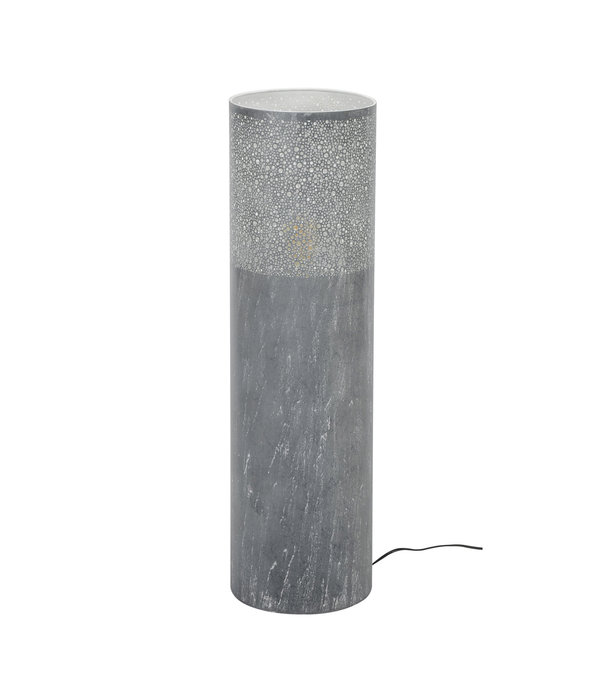 Duverger® Rock Pillar - Vloerlamp - betonlook - cilinder - 90 cm
