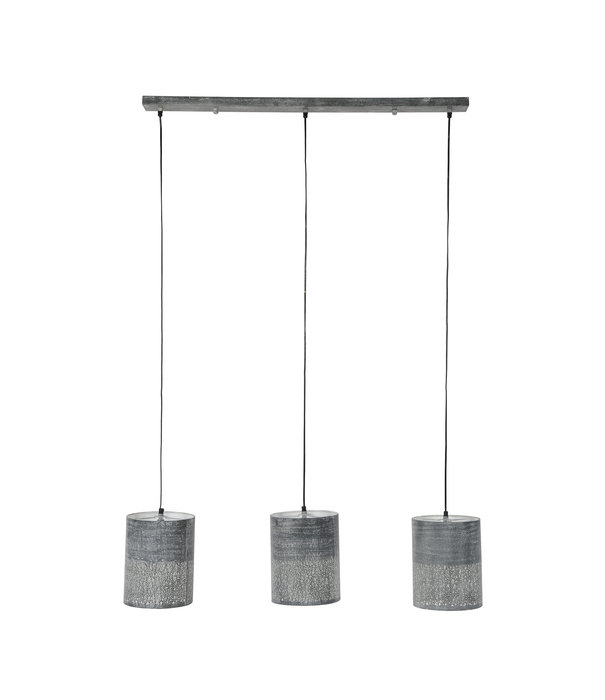 Duverger® Rock Pillar - Lampe suspendue - aspect béton - 3 cylindres