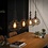 Duverger® Cocoon - Hanglamp - metalen armatuur - zwart gepoedercoat - 4 lichtpunten