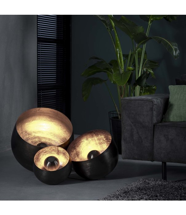 Duverger® Spotlight - Lampe à poser - métal - nickel noir - large