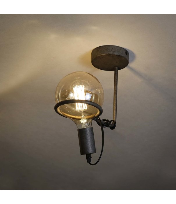 Duverger® Space - Hanglamp - metaal - oud zilver - 125 mm