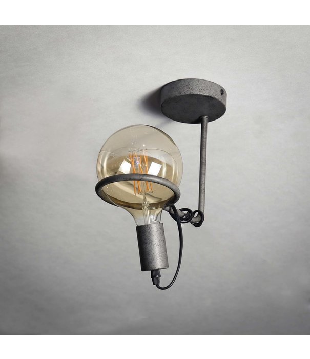Duverger® Space - Hanglamp - metaal - oud zilver - 125 mm