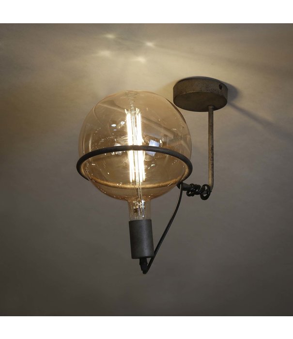 Duverger® Space - Hanglamp - metaal - oud zilver - 200 mm