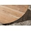 Duverger® Nordic - Salontafel - acacia - naturel - rond - dia 80cm - spider poot - gecoat staal