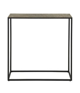 Heavy Metal - Table d'appoint - rectangle - métal - bronze antique