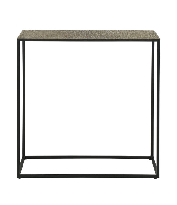 Duverger® Heavy Metal - Table d'appoint - rectangle - métal - bronze antique