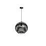 Sunset - Lampe suspendue - ronde - acier - noir - 40cm - 1 point lumineux