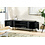 Duverger® Steampunk - TV-meubel - 155cm - acacia - zwart - 2 deuren - 2 nissen - staal - zwart