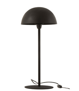 Mushroom - Lampe à poser - champignon - petit - métal - noir mat - 1 point lumineux