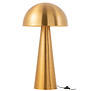 Mushroom - Tafellamp - paddenstoel - extra large - metaal - mat goud - 1 lichtpunt