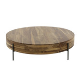 Cask - Table basse - ronde - Ø120 - Saja - 4 pieds - métal