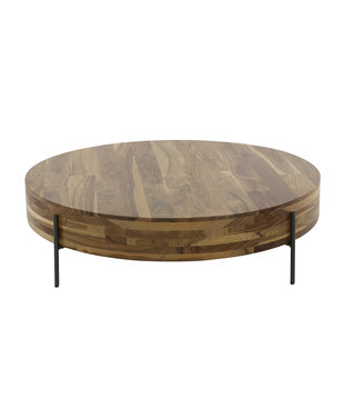 Cask - Table basse - ronde - Ø120 - Saja - 4 pieds - métal