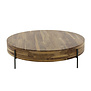 Cask - Table basse - ronde - Ø120 - Saja - 4 pieds - métal