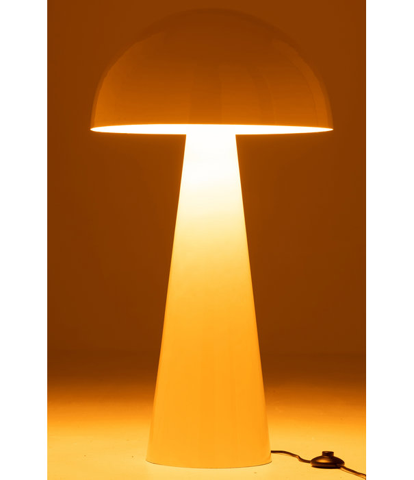 Duverger® Mushroom - Tafellamp - paddenstoel - groot - metaal - wit - 1 lichtpunt