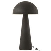 Mushroom - Lampe à poser - champignon - grand - métal - noir mat - 1 point lumineux